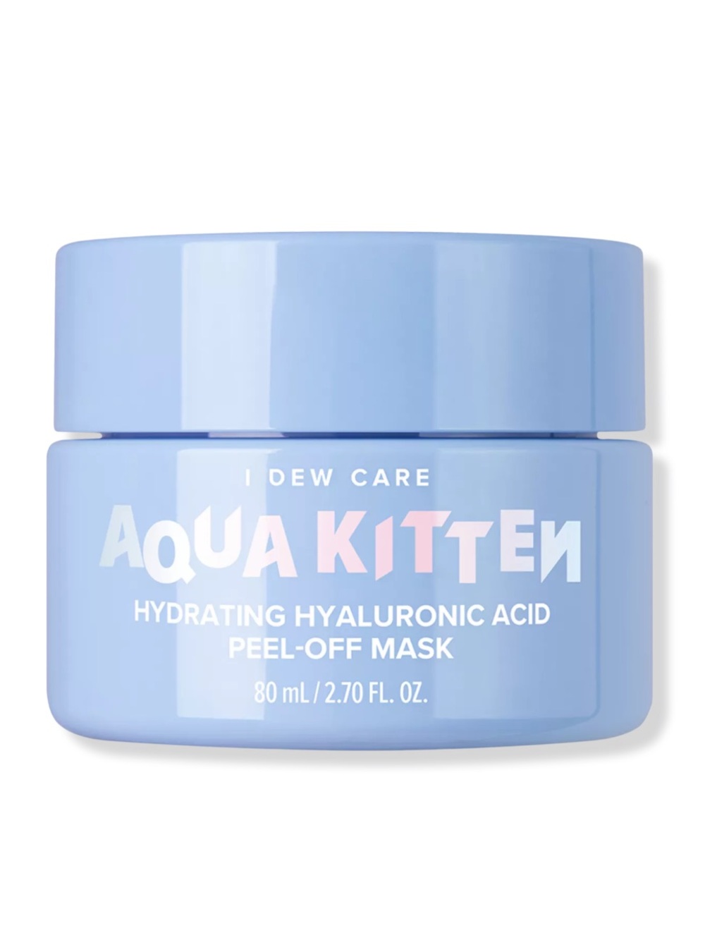 I Dew Care Aqua Kitten Hydrating Hyaluronic Acid Peel-Off Mask 2.7oz BRAND NEW